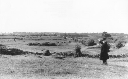 A 1942 photograph of the battlefield of Aughrim