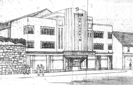 Plan of new Corrib cinema.