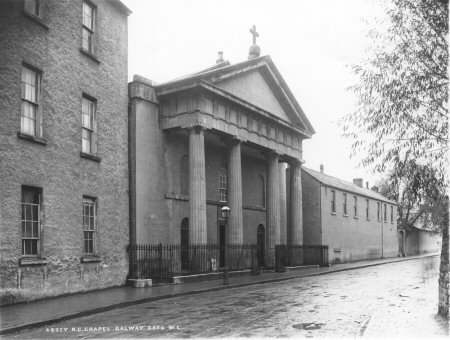 A 1968 photograph of the Franciscan Church